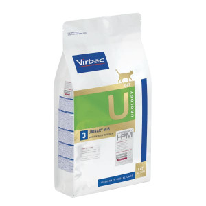VIRBAC HPM CAT UROLOGY URINARY WIB 3 sausā kaķu barība 1.5kg